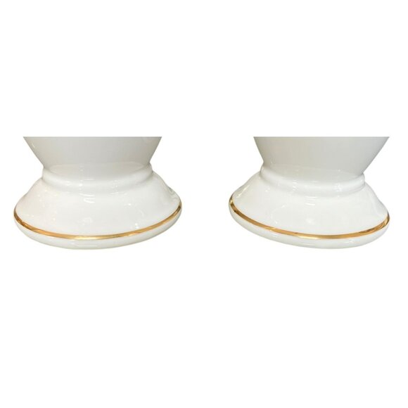 VTG Lenox Landmark Gold Classic Collection Laurel Band Salt & Pepper Set - Picture 12 of 16